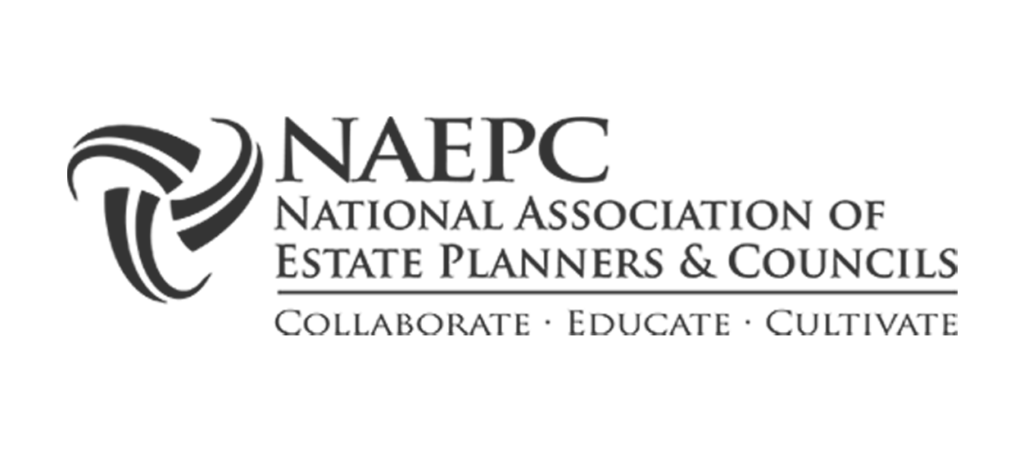 NAEPC logo with an abstract circular design on the left and "Collaborate • Educate • Cultivate" below the organization name.