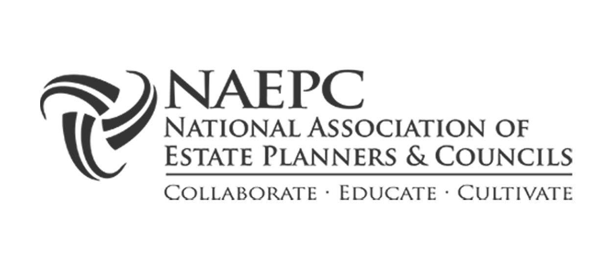NAEPC logo with an abstract circular design on the left and "Collaborate • Educate • Cultivate" below the organization name.